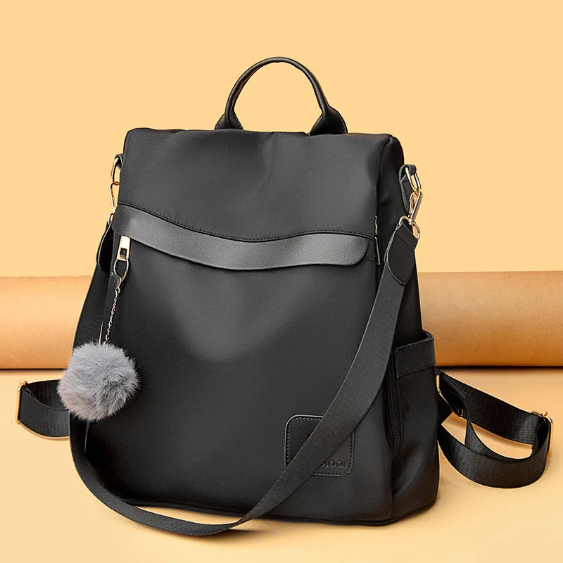 Waterproof Oxford Cloth Women Backpack Anti-theft Backpack Woman Light Weight Nylon Travel Backpack Fashion School Shoulder Bags