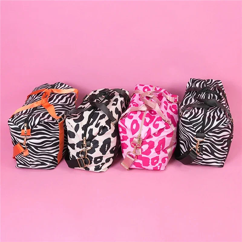 Large Capacity Women Travel Bags Duffle Shoulder Bag Multi-functional for Girls Female Sports Storage Fitness Handbag
