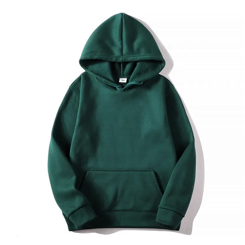 New Fashion Men's Women's Hoodies Spring Autumn Winter Casual Hoodies Sweatshirts Men Tops Solid Color Hoodie Sweatshirt