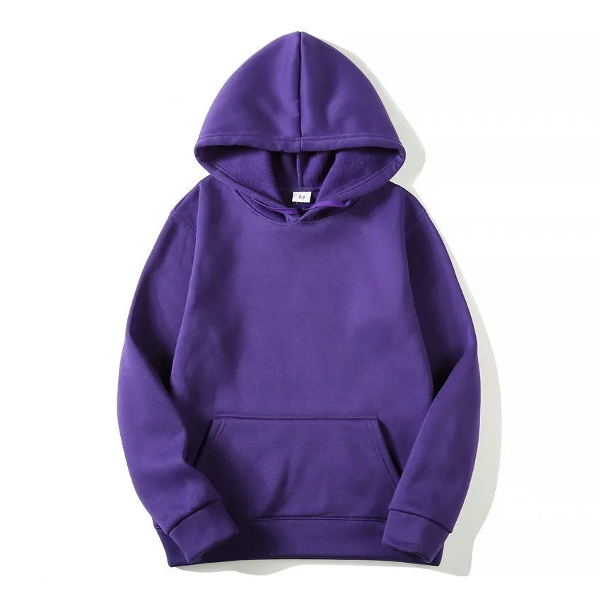 New Fashion Men's Women's Hoodies Spring Autumn Winter Casual Hoodies Sweatshirts Men Tops Solid Color Hoodie Sweatshirt