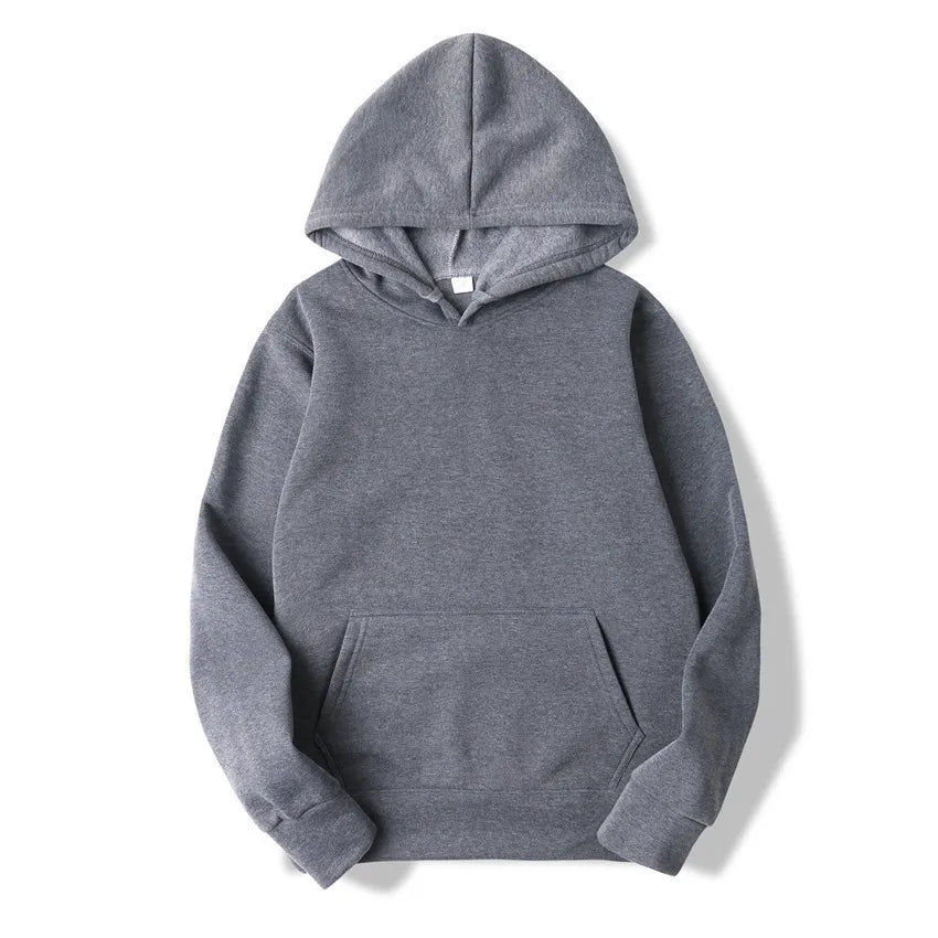 New Fashion Men's Women's Hoodies Spring Autumn Winter Casual Hoodies Sweatshirts Men Tops Solid Color Hoodie Sweatshirt