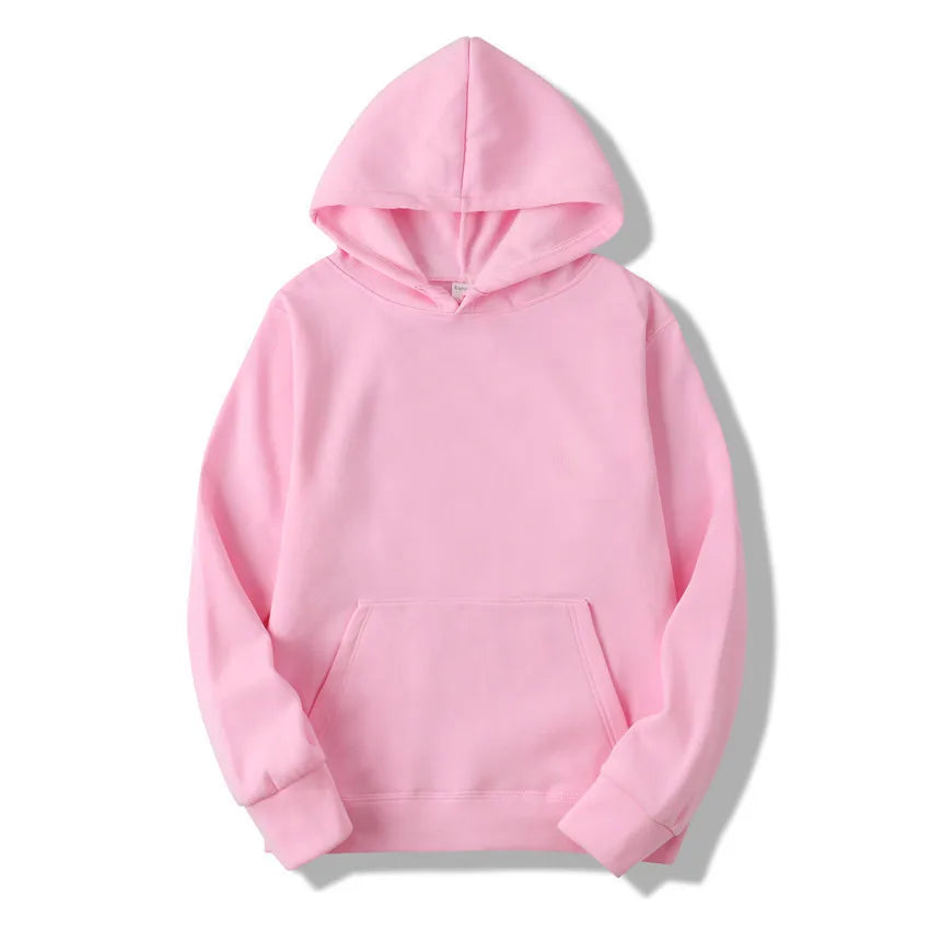 New Fashion Men's Women's Hoodies Spring Autumn Winter Casual Hoodies Sweatshirts Men Tops Solid Color Hoodie Sweatshirt