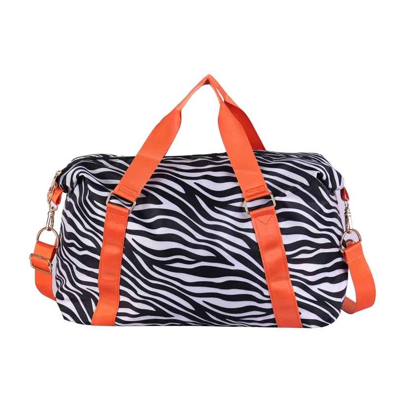 Large Capacity Women Travel Bags Duffle Shoulder Bag Multi-functional for Girls Female Sports Storage Fitness Handbag