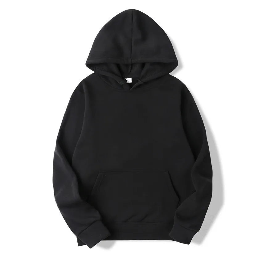 New Fashion Men's Women's Hoodies Spring Autumn Winter Casual Hoodies Sweatshirts Men Tops Solid Color Hoodie Sweatshirt
