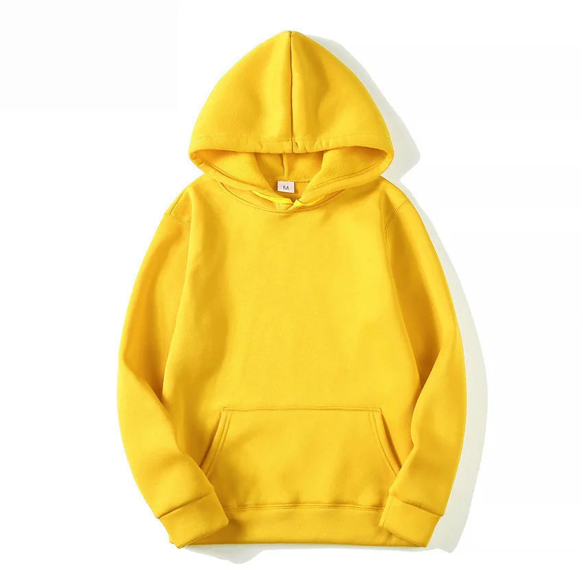 New Fashion Men's Women's Hoodies Spring Autumn Winter Casual Hoodies Sweatshirts Men Tops Solid Color Hoodie Sweatshirt