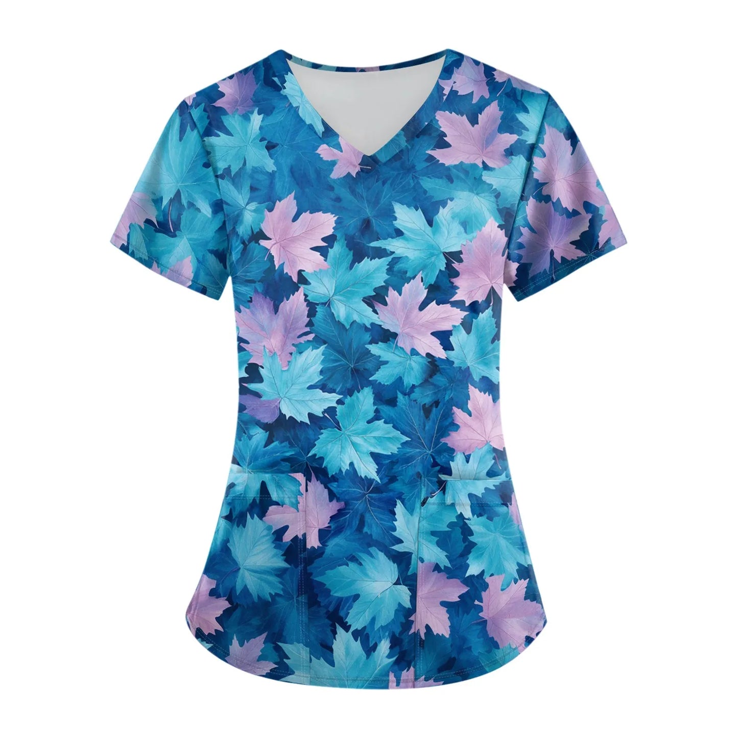 Women's Casual Nurse Uniform Cute