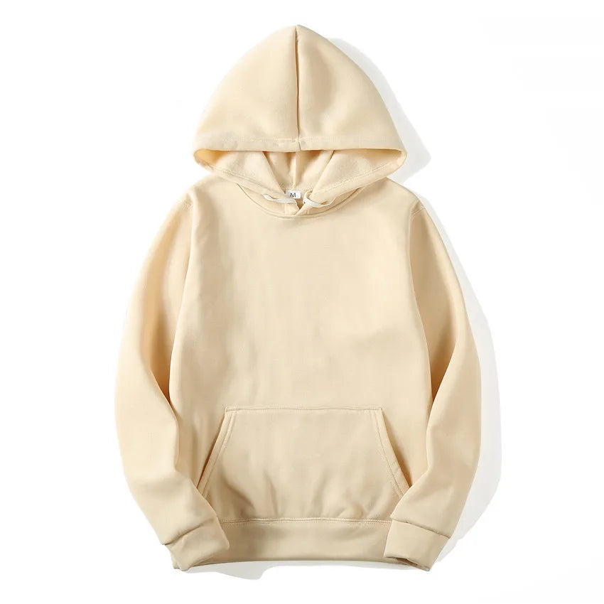New Fashion Men's Women's Hoodies Spring Autumn Winter Casual Hoodies Sweatshirts Men Tops Solid Color Hoodie Sweatshirt