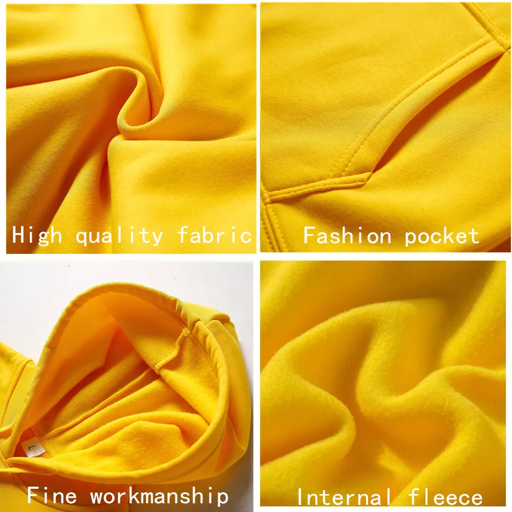 New Fashion Men's Women's Hoodies Spring Autumn Winter Casual Hoodies Sweatshirts Men Tops Solid Color Hoodie Sweatshirt