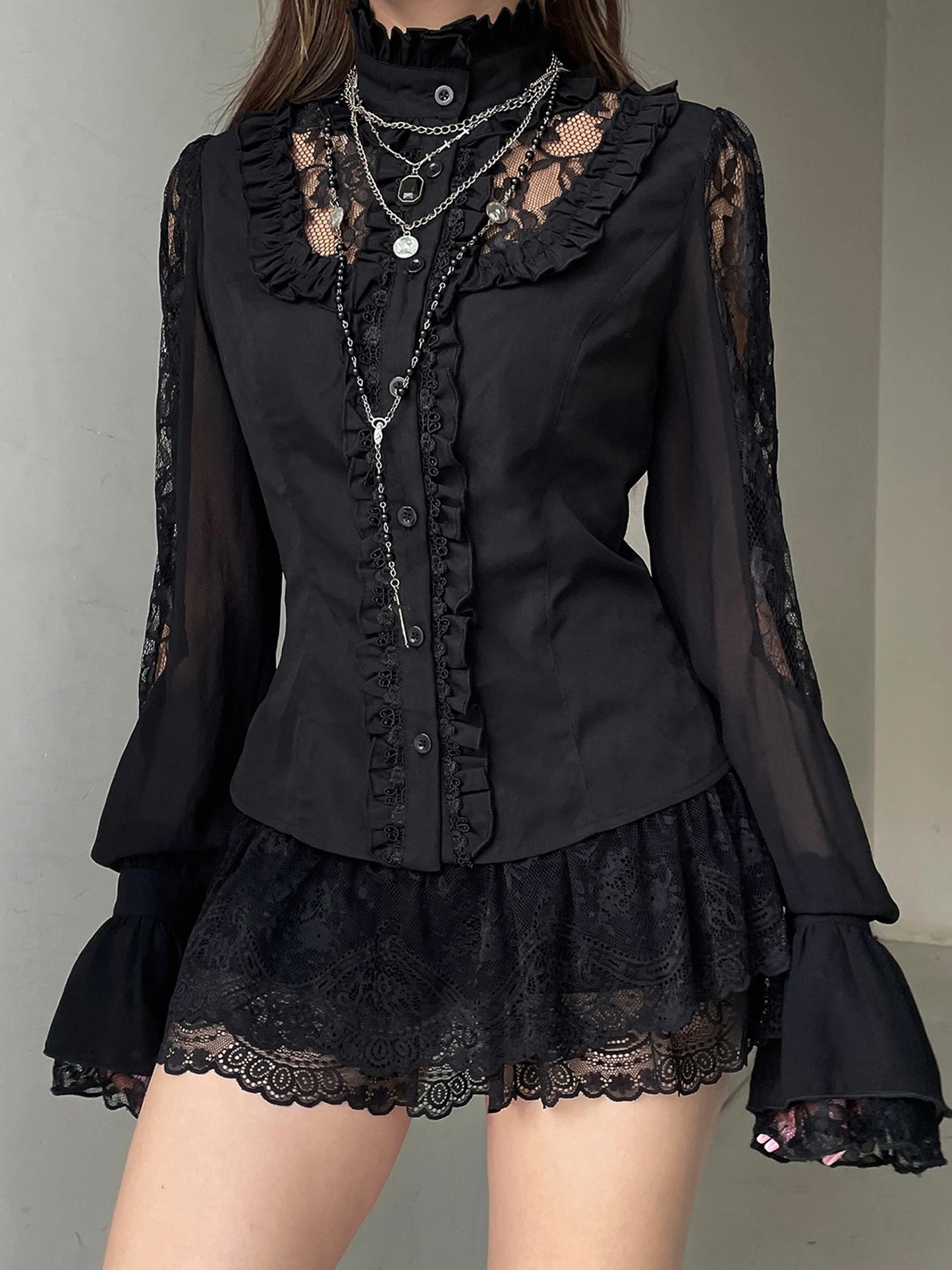 Elegant Floral Embroidered Blouse