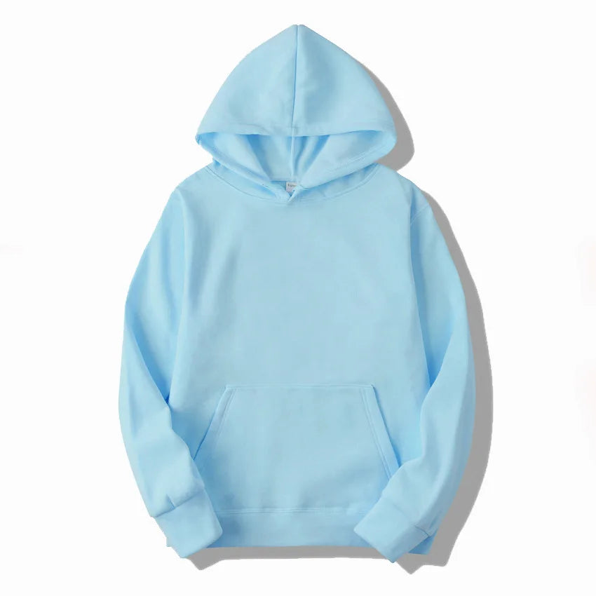 New Fashion Men's Women's Hoodies Spring Autumn Winter Casual Hoodies Sweatshirts Men Tops Solid Color Hoodie Sweatshirt