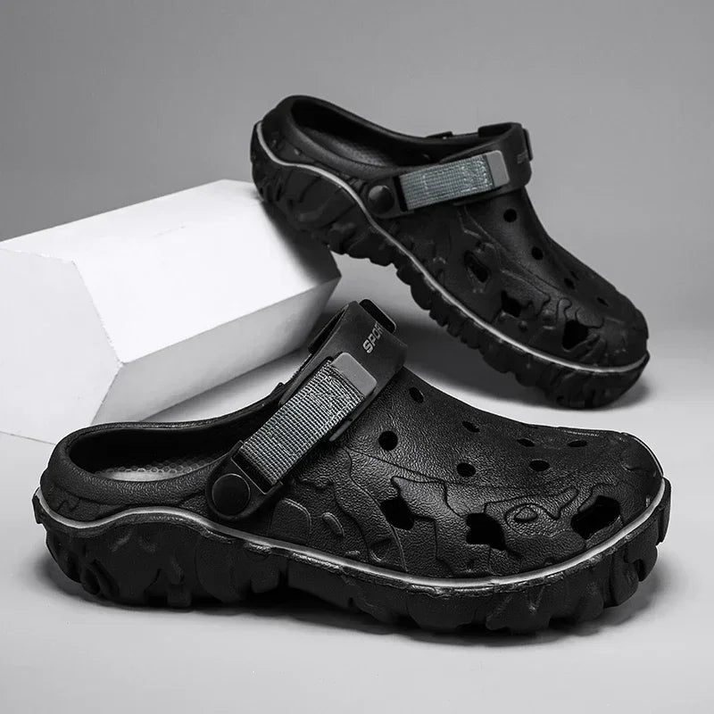 2025 Summer Sandals Hot sell Outdoor Garden Clogs Hole Shoes  Casual Shoes Water Shoes Comfort Home Soft Slippers