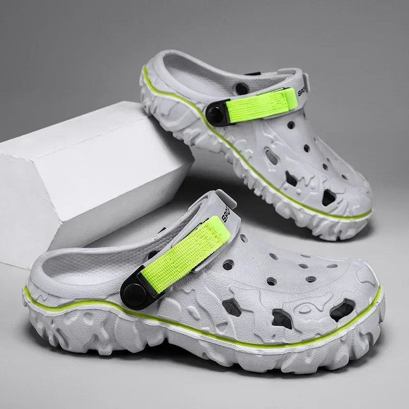 2025 Summer Sandals Hot sell Outdoor Garden Clogs Hole Shoes  Casual Shoes Water Shoes Comfort Home Soft Slippers