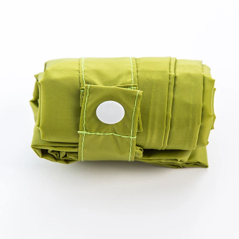 Thick double layer portable foldable shopping bag large nylon bag thick bag foldable waterproof tear proof Shoulder Bag Handbag