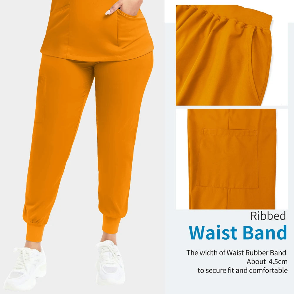 Wholesale Operating Room Work Clothes Medical Uniforms Women Hospital Work Scrubs Set Supplies Dental Nurse Suit Jogger Workwear