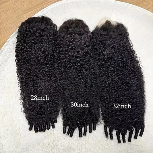 250% Burmese Curly 7x6 HD Lace Front Wigs Eurasian Deep Curly Wave Human Hair Wigs Bouncy Curly Zero Stress Glueless Wigs