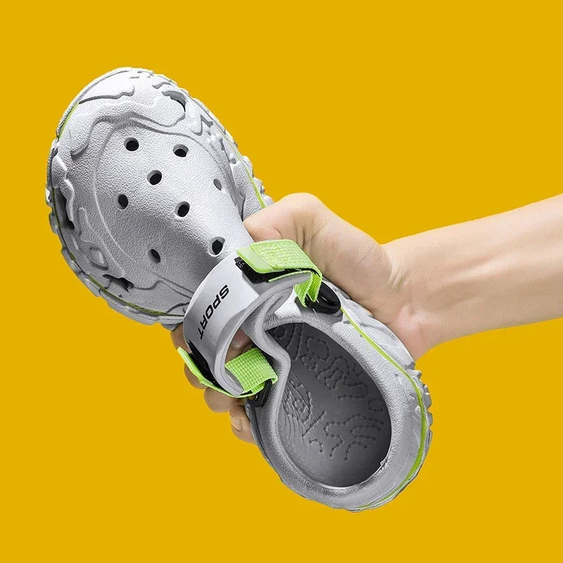 2025 Summer Sandals Hot sell Outdoor Garden Clogs Hole Shoes  Casual Shoes Water Shoes Comfort Home Soft Slippers