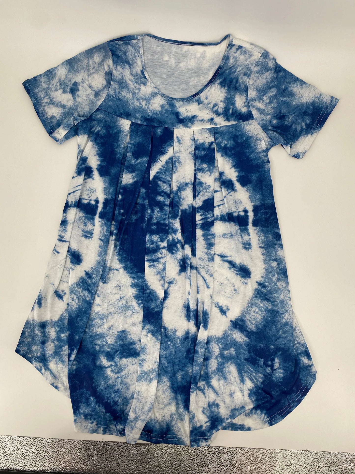 Plus Size Women's Loose Casual  Short Sleeve Pajamas Home Dress (With Hand Pockets)